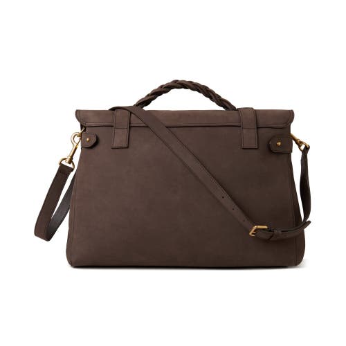 MULBERRY MULBERRY OVERSIZED ALEXA NUBUCK SATCHEL 