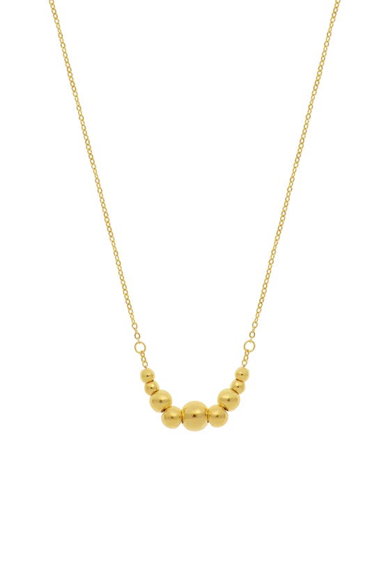 Bony Levy 14k Gold Graduating Ball Necklace | ModeSens
