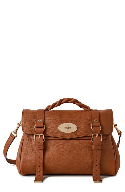 Mulberry Alexa Leather Satchel in Chestnut at Nordstrom