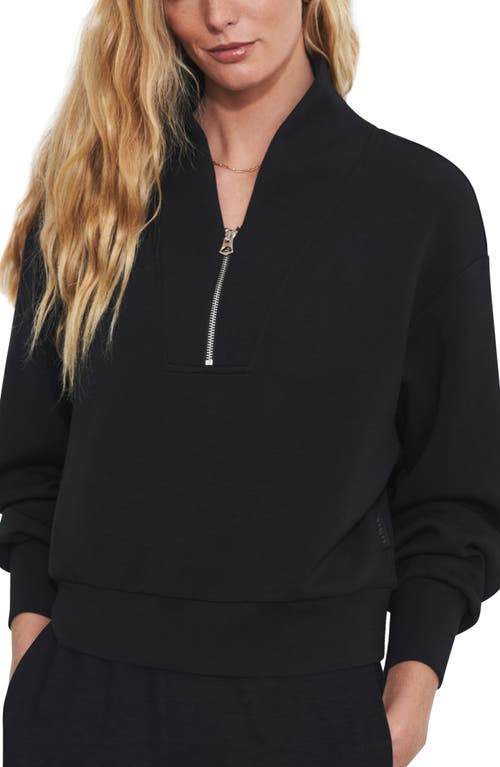 Varley Davidson Woven Sweatshirt in Black