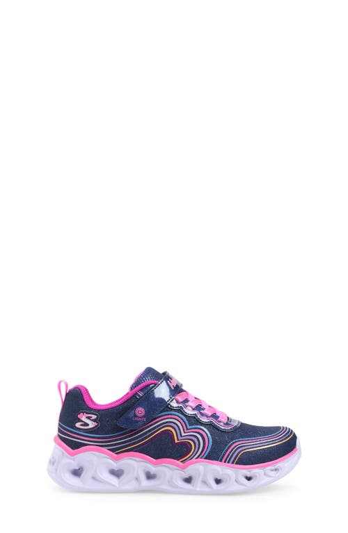 SKECHERS SKECHERS KIDS' HEART LIGHTS LIGHT-UP SNEAKER 