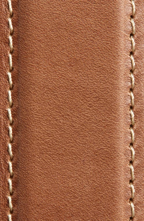Allen Edmonds 'yukon' Leather Belt In Natural