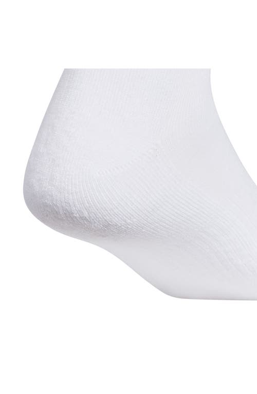 Shop Adidas Originals Adidas Assorted 3-pack Cushioned Low Cut Socks In White/wonder Beige/beige