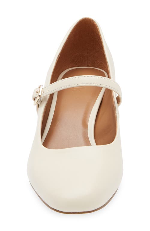 Nordstrom Rack Bernadette Mary Jane Pump In Ivory Vanilla