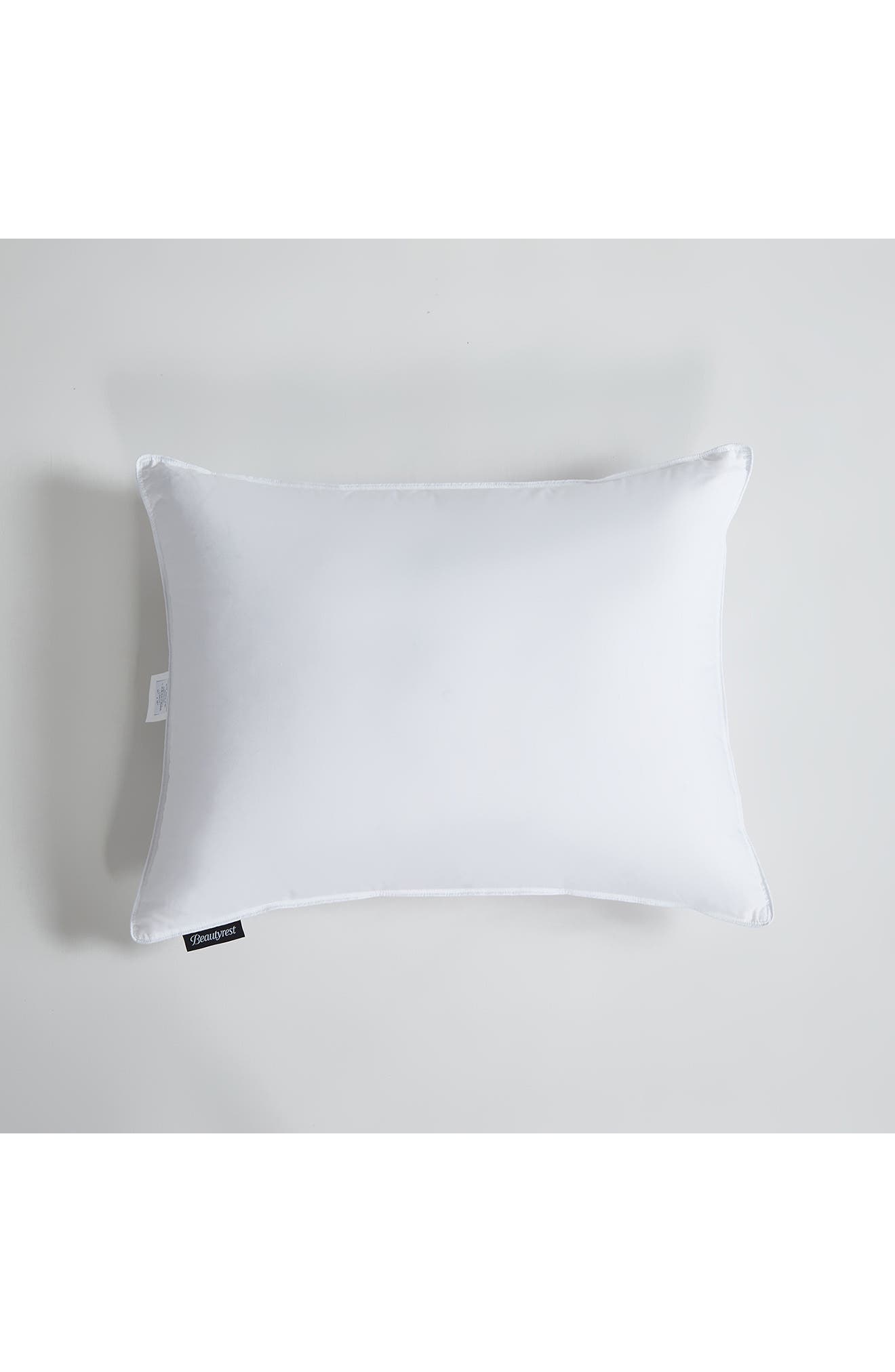 beautyrest pillow blue stripe