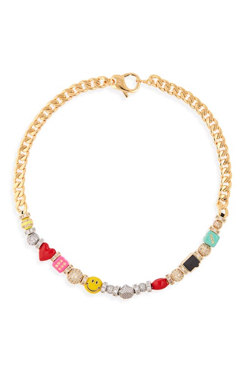 Martha Calvo Studio Charm Necklace in Gold