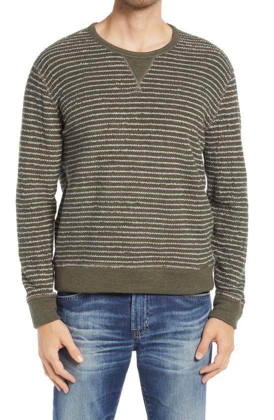 RAILS HESTON REVERSIBLE STRIPE CREWNECK SWEATER,RM-851A-908A-2349