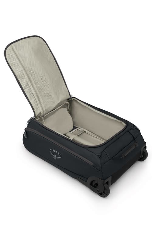 Osprey Daylite 40l 22-inch Wheeled Carry-on Duffle Bag In Black
