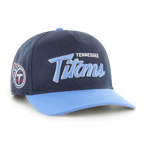 Kansas Jayhawks '47 Crosstown Script Hitch Blue Adjustable Snapback Hat