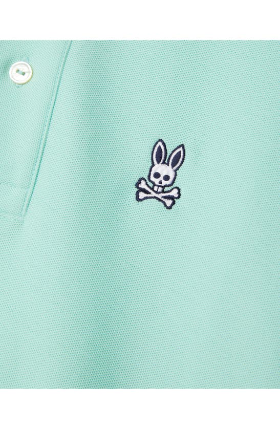 Shop Psycho Bunny Southport Pima Cotton Piqué Polo In Beach Glass