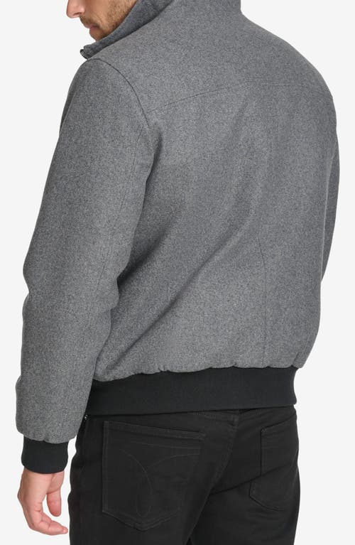 CALVIN KLEIN CALVIN KLEIN WOOL BLEND BOMBER JACKET 