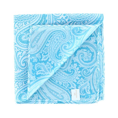 Trafalgar Sobee Collection Pocket Square In Blue