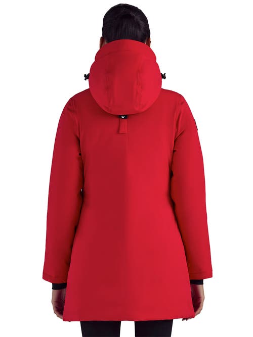 Shop Triple F.a.t. Goose Waterproof Parka In Red