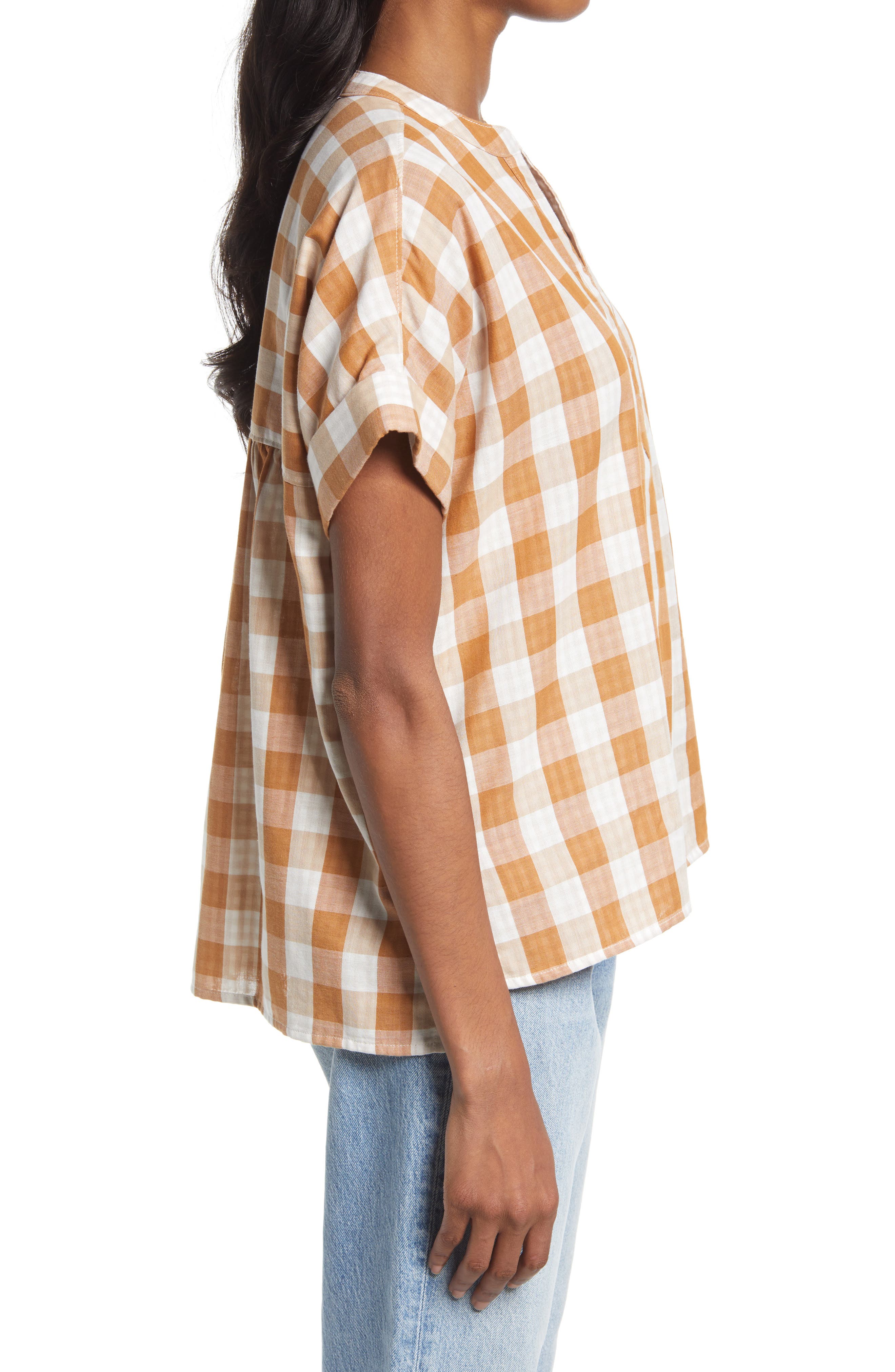 gauzy popover shirt in cotton