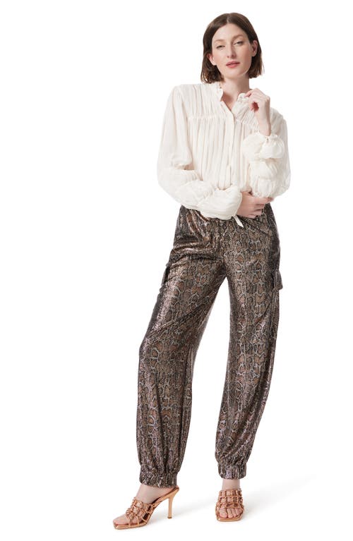 Dee Ocleppo Smocked Chiffon Top In Sea Salt