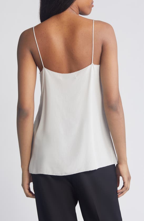 Shop Rue Sophie Ithra Satin Camisole In Cement