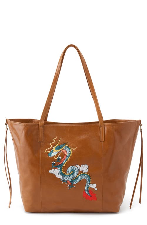 HOBO Kudos Leather Tote in Truffle