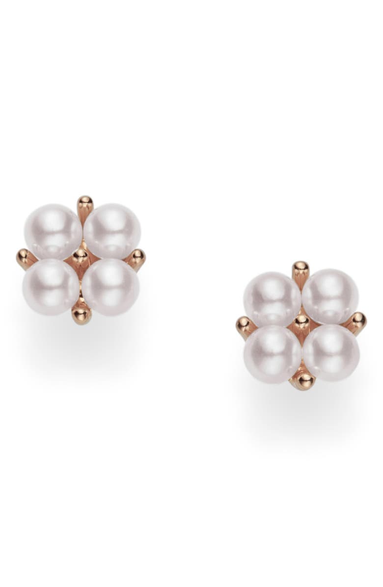 Mikimoto Pearl Cluster Stud Earrings | Nordstrom