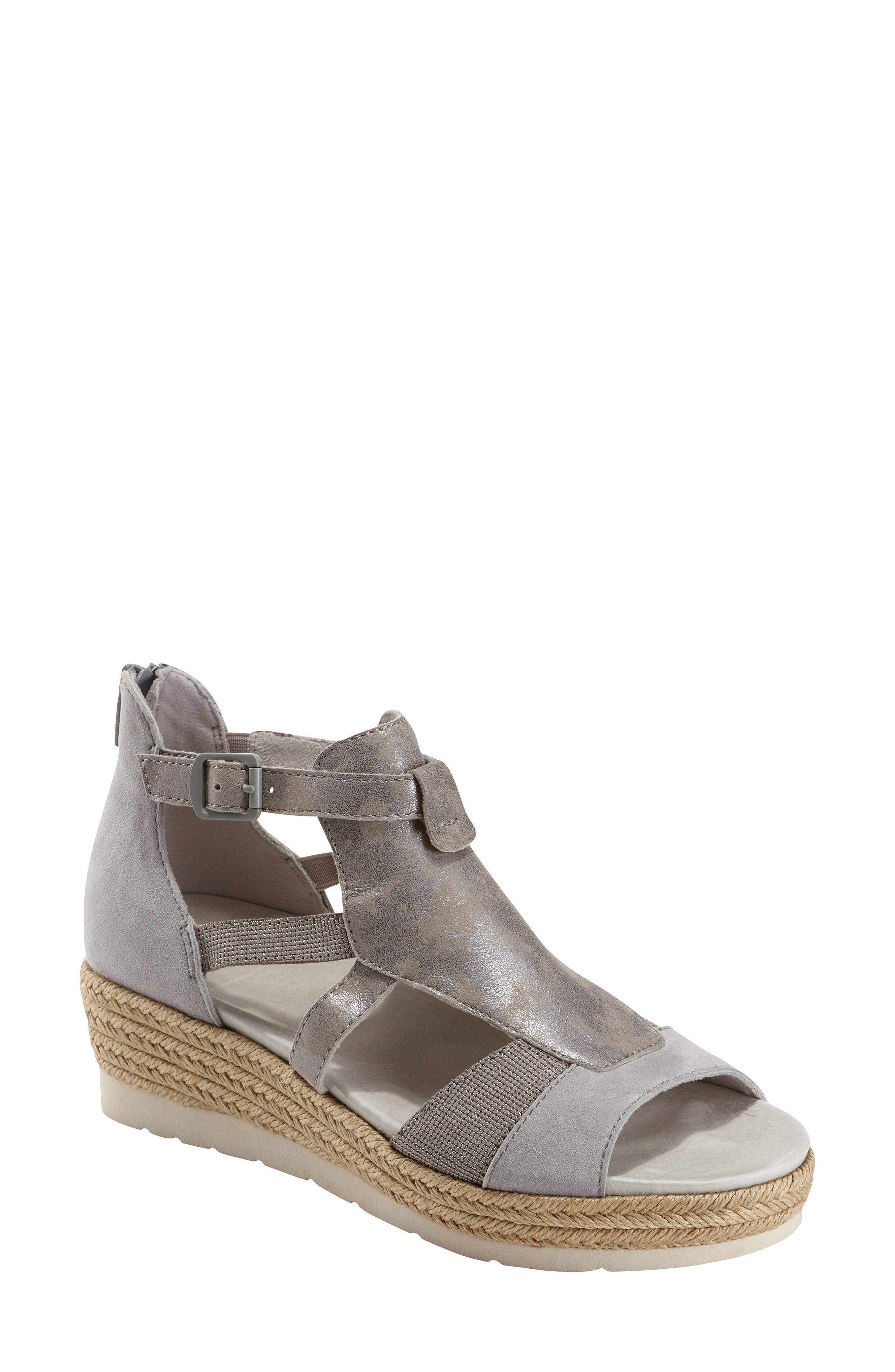 Earth Jasmine Sandal, Metallic