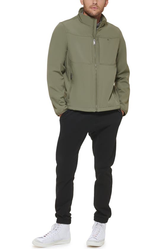 DOCKERS DOCKERS® WATER RESISTANT SOFT SHELL JACKET