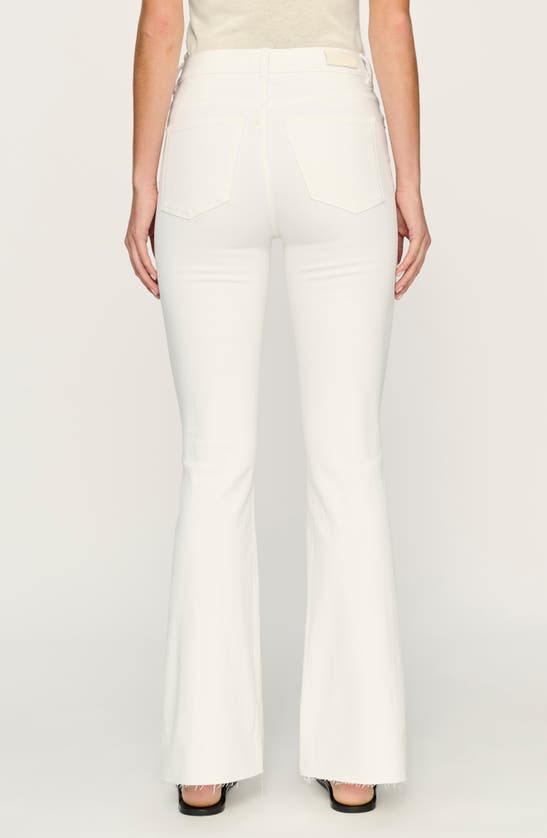 Shop Dl1961 Bridget Instasculpt Raw Hem Bootcut Jeans In White