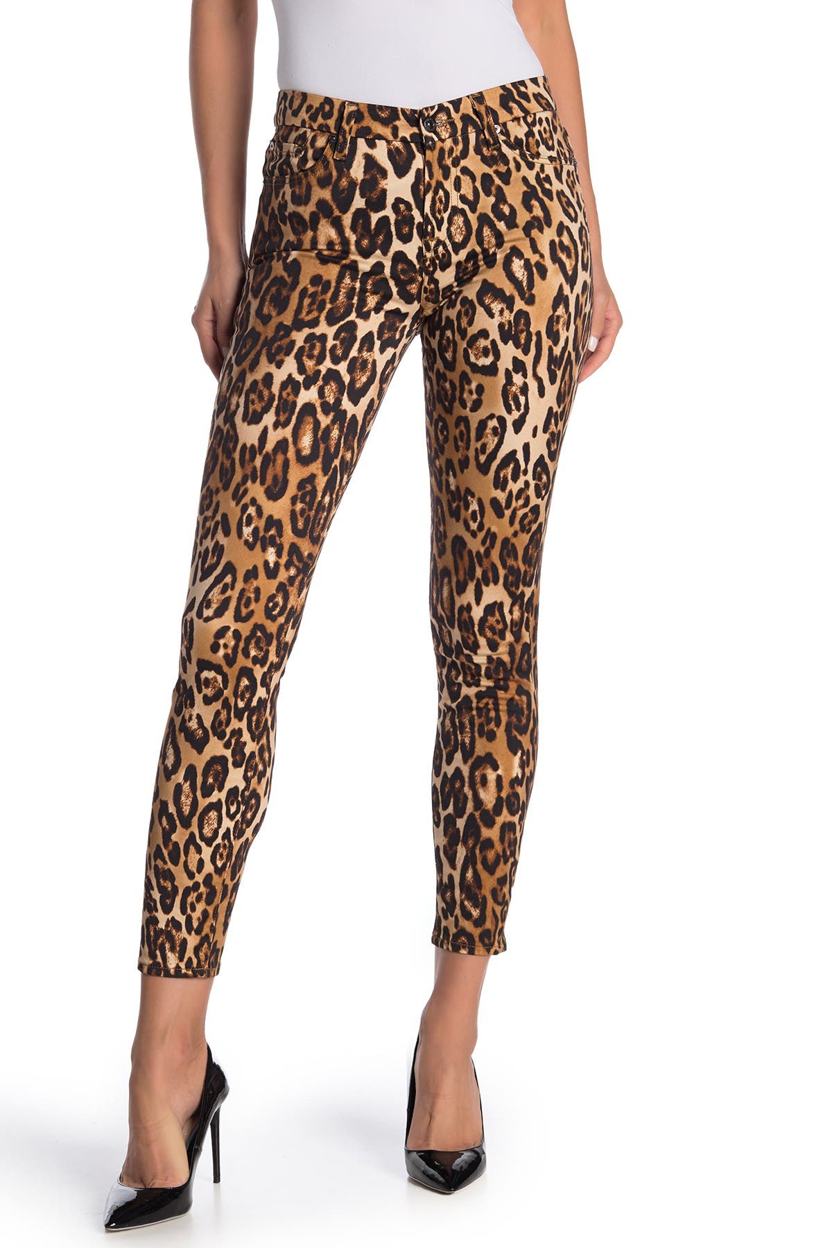 7 for all mankind leopard print jeans