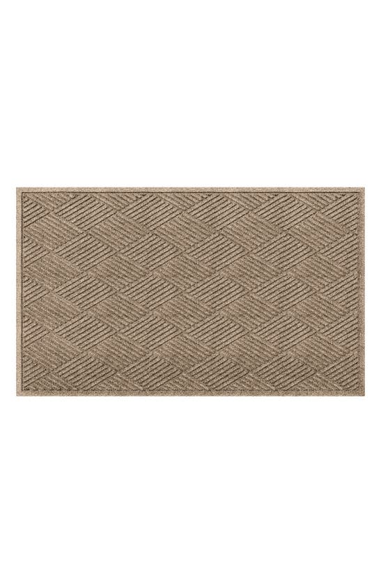 Bungalow Flooring Waterhog Diamonds Floor Mat In Brown