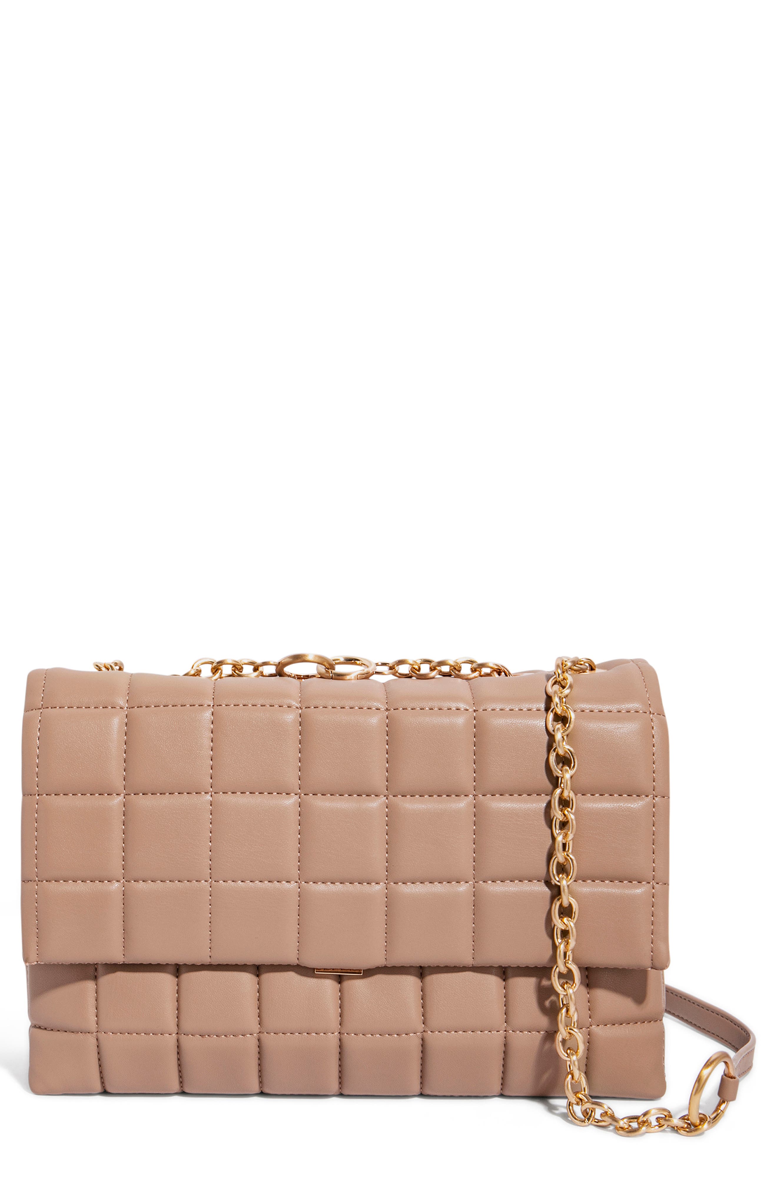 Taupe Quilted Lamb W