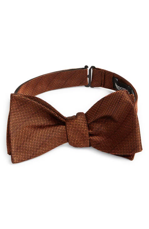 Solid Silk Bow Tie