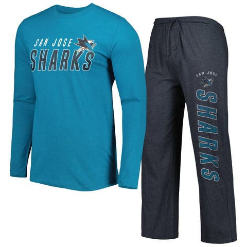 Miami Dolphins Concepts Sport Meter Long Sleeve T-Shirt & Pants Sleep Set -  Aqua/Orange