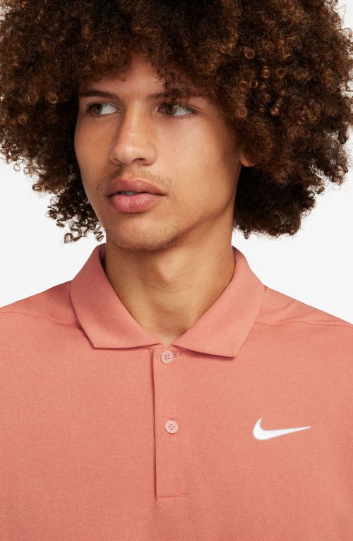 Shop Nike Golf Dri-fit Victory+ Golf Polo In Madder Root/light Madder Root