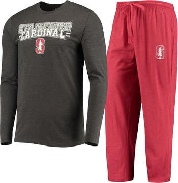 St. Louis Cardinals Concepts Sport Breakthrough Long Sleeve Top & Pants  Sleep Set - Red/Gray