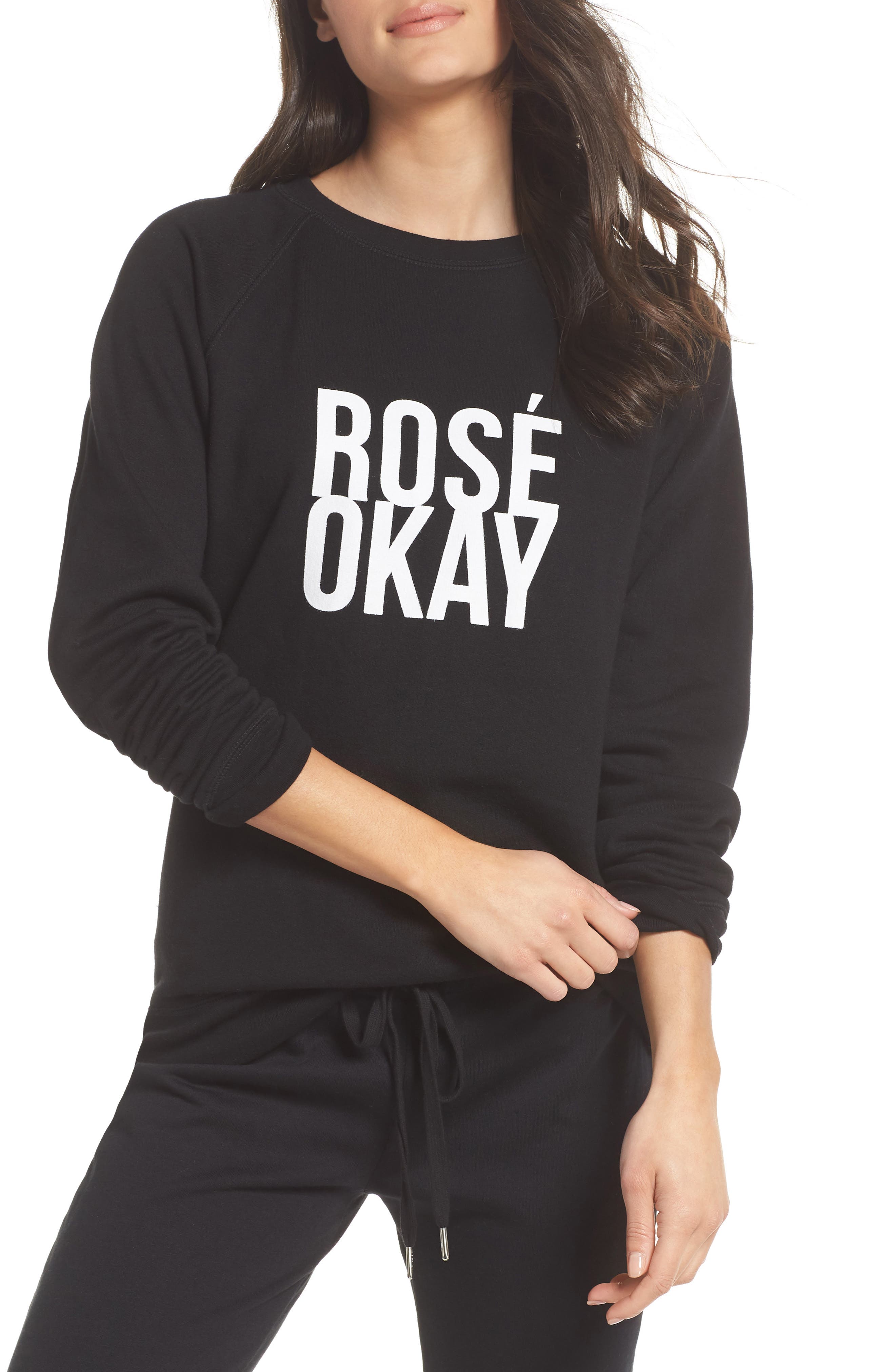 rose okay sweatshirt