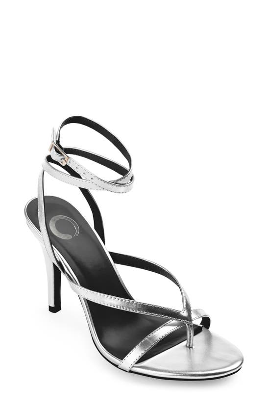 JOURNEE COLLECTION WAVERLEE ANKLE STRAP THONG SANDAL