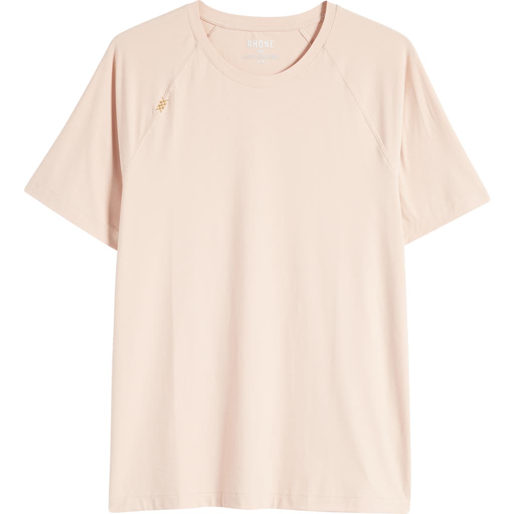 Rhone Reign Athletic Short Sleeve T-shirt In Neutral