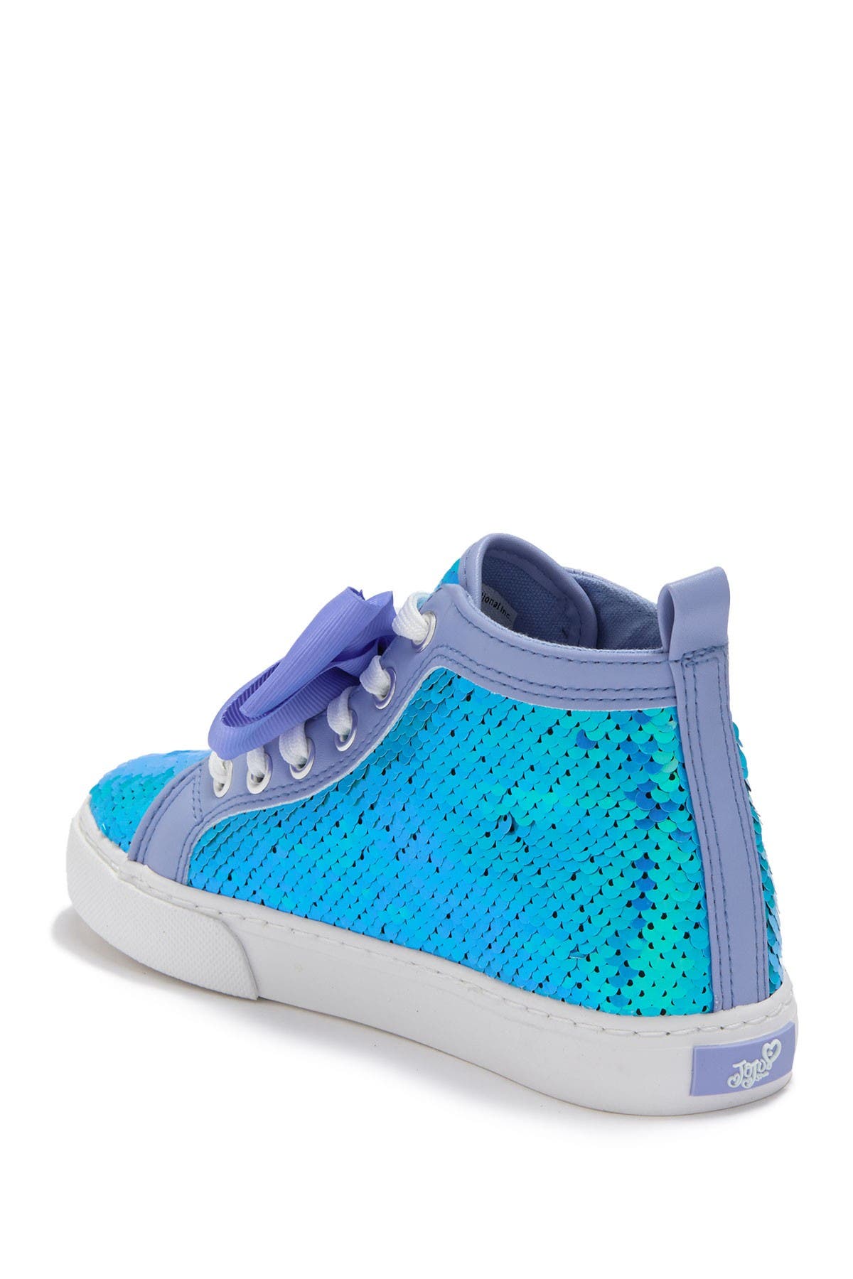 jojo siwa reverse sequin high top sneaker