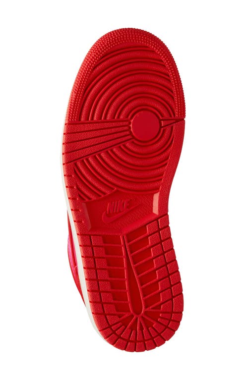 Shop Jordan Air  1 Low Se Sneaker In Pink Blast/chile Red/sail