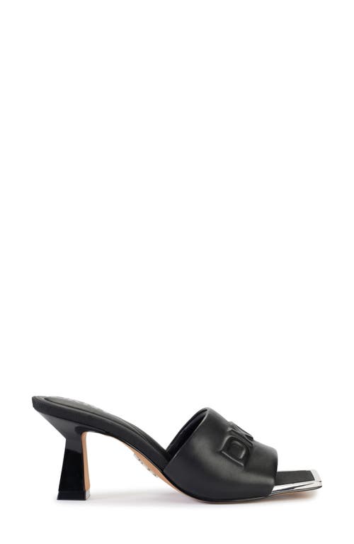 Shop Dkny Keke Slide Sandal In Black