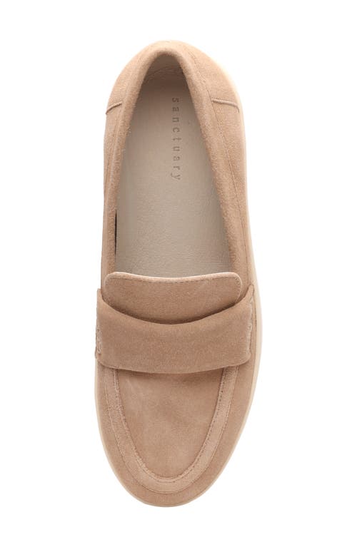 Shop Sanctuary Peacemaker Platform Loafer In Latte