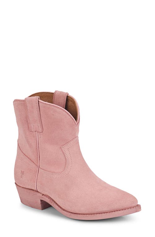 Frye Billy Western Bootie Dusty Pink at Nordstrom,