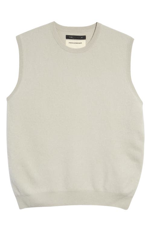 Sleeveless Cashmere Sweater in Moon