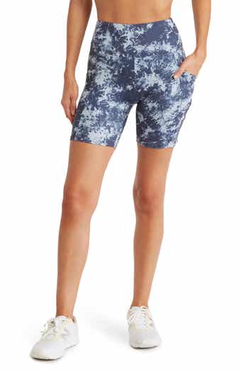 Yogalicious Lux Camo High Waisted Biker Shorts with Pockets Size XS