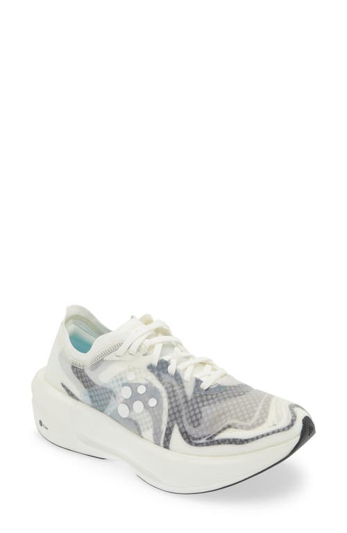 Craft Nordlite Carbon Speed Running Shoe in White/Multi 