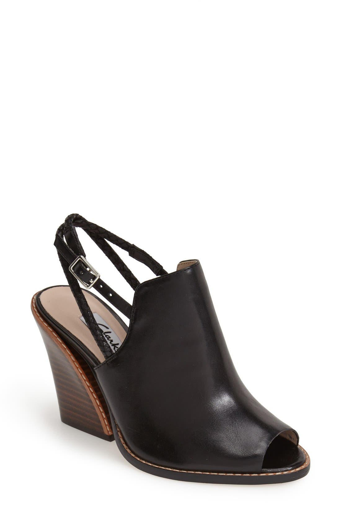 Clarks® Narrative 'Sarina Billy' Peep Toe Sandal Nordstrom