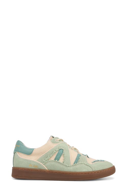 Sam Edelman Jayne Low Top Sneaker In Washed Palm/linen