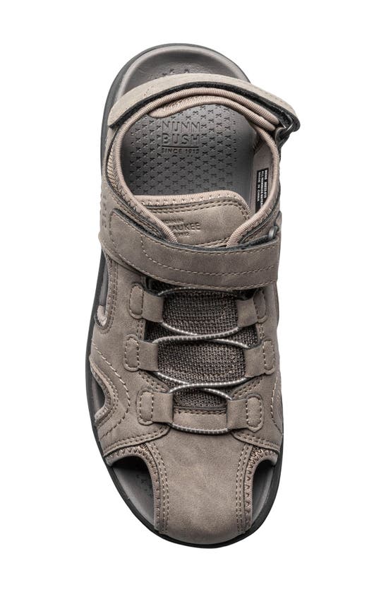 Nunn Bush Huck Sport Sandal In Charcoal