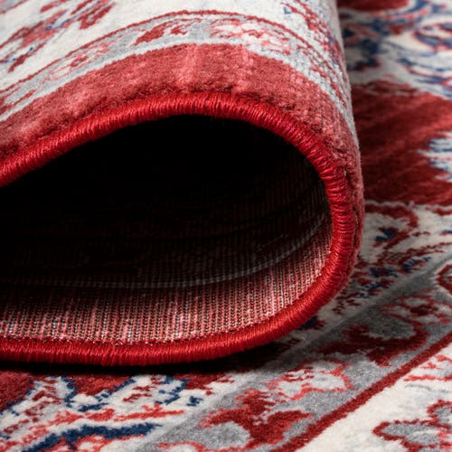 Jonathan Y Modern Persian Vintage Moroccan Traditional Area Rug In Red/ivory