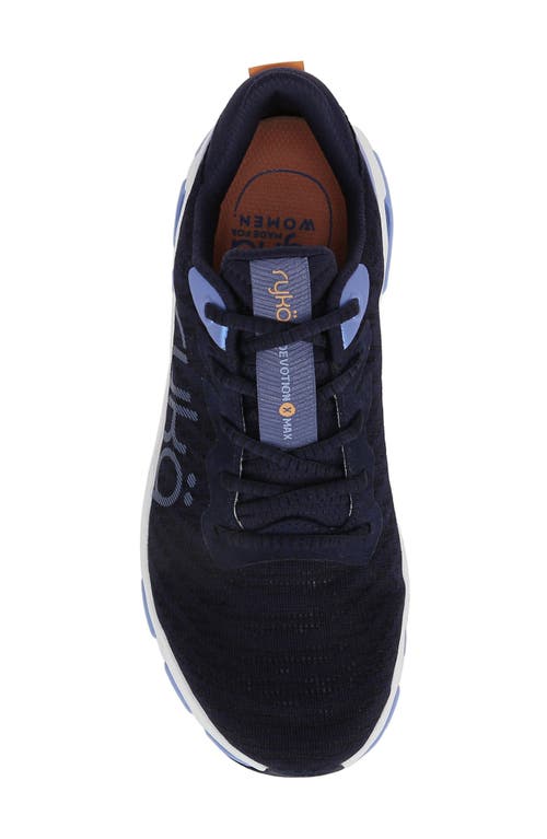 Shop Ryka Rykä Devotion X Max Walking Sneaker In Academy Blue