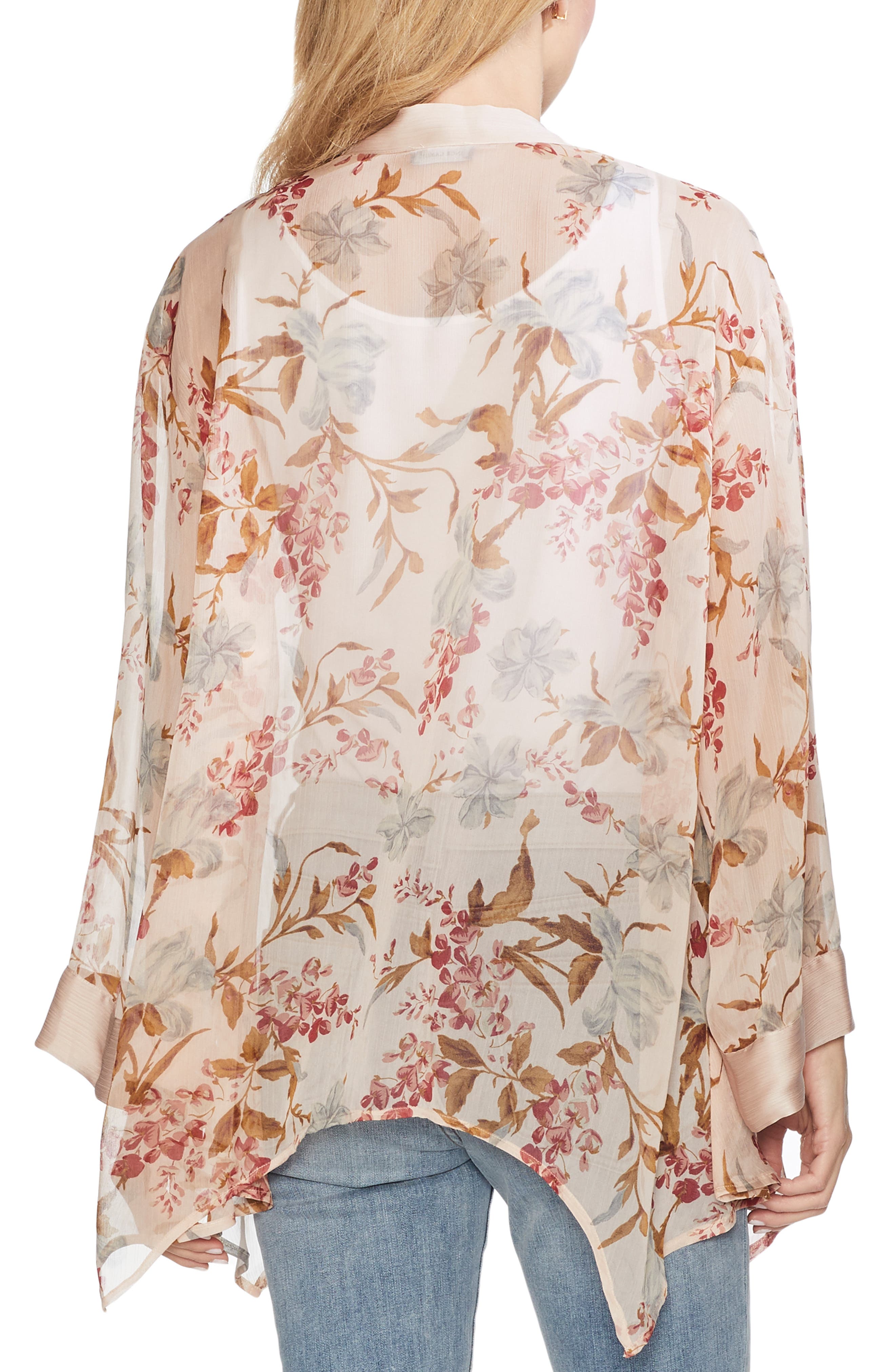 vince camuto sheer kimono