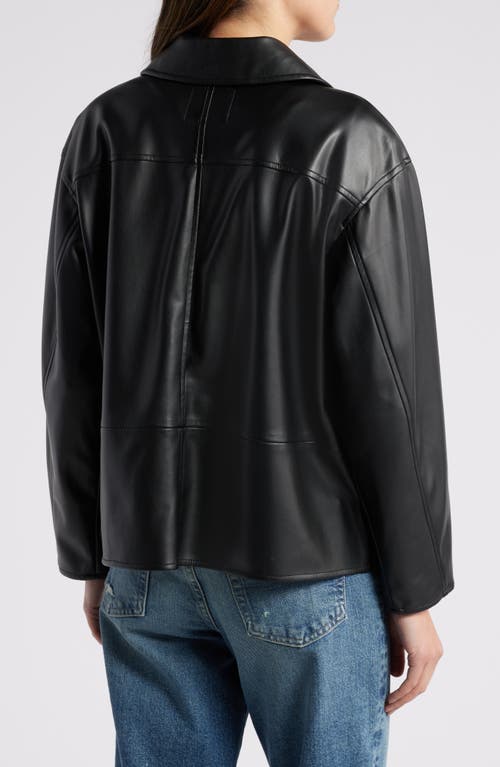 Shop Rails Haisley Faux Leather Jacket In Black